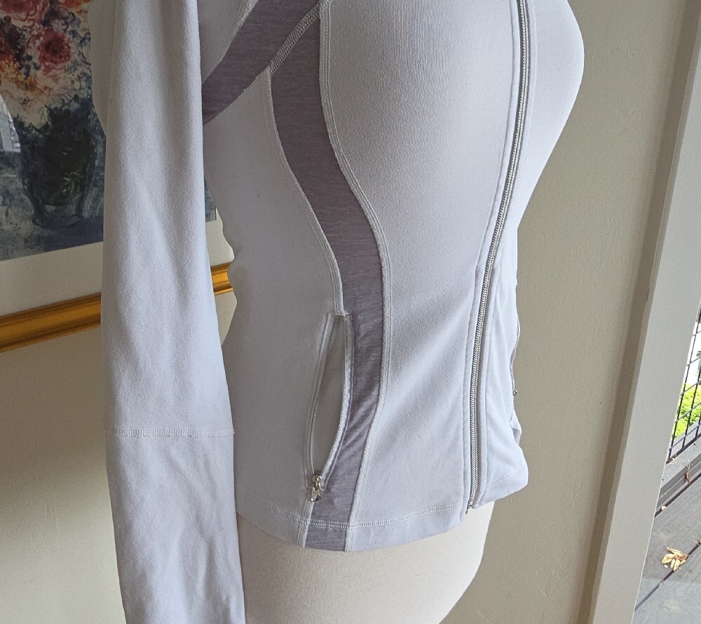 lululemon athletica White and Light Gray Define Jacket - Picture 5 of 13